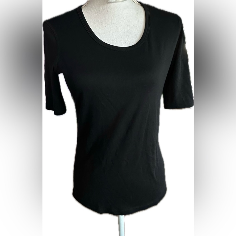 Theory scoop neck tee